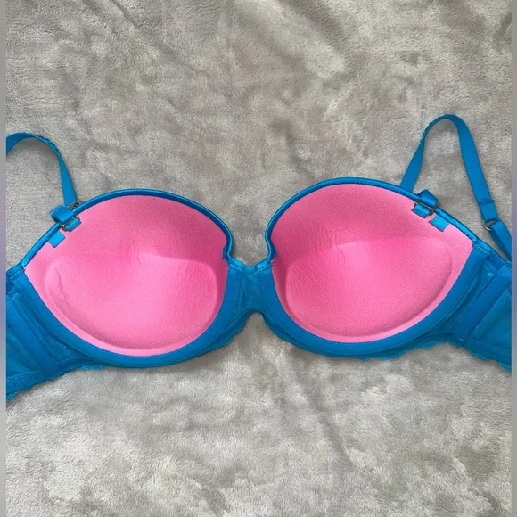 NWT Rare - Victoria’s Secret Pink Limited Edition Holographic MultiWay Bra - Picture 4 of 4